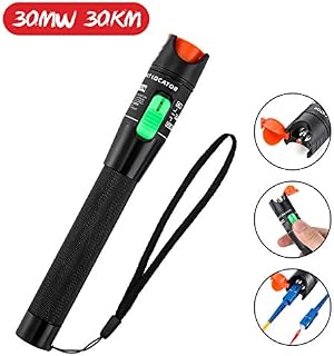 GOCHANGE 30mW 30KM Visual Fault Locator, Fiber Optic Cable Tester Meter, Red Light
