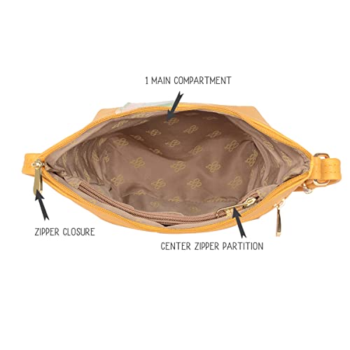 Image of Baggit Women Hobo Sling Bag Small Size | Ladies Stylish Casual Cross Body Purse Handbag