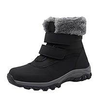 Algopix Similar Product 19 - Women Warm Snow Boots Outdoor AntiSlip