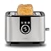 CASO Design Selection T2 Toaster, 2 Slot Toaster with 7 Browning Levels, Defrost and Rewarm Options, Crumb Drawer for Easy Cleaning, Self-Centring Slots