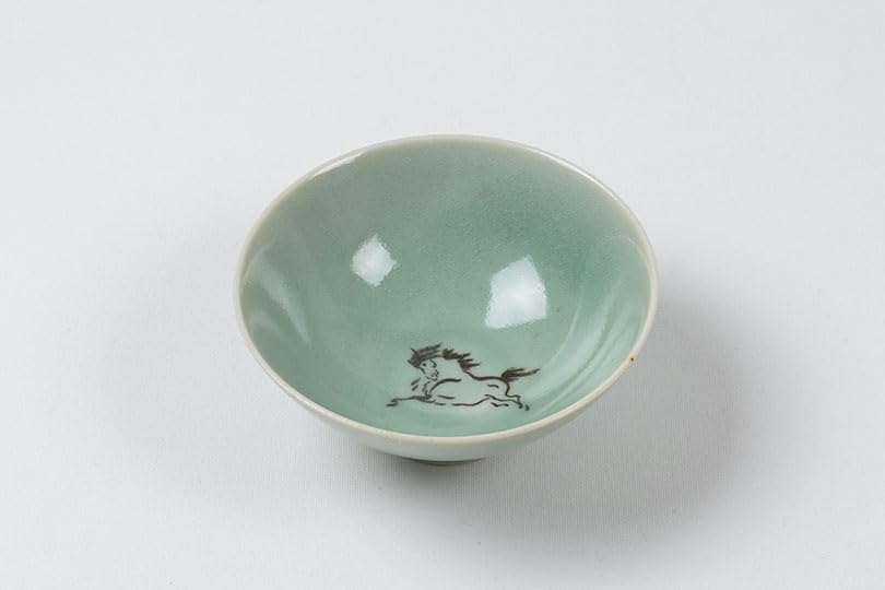 The rice bowl, Made in Japan, Cobalt blue, small