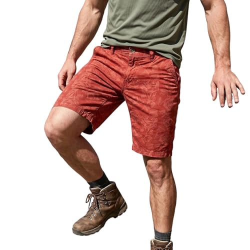 Bermuda Cargo Homme en Coton pour Randonnée et Musculation
