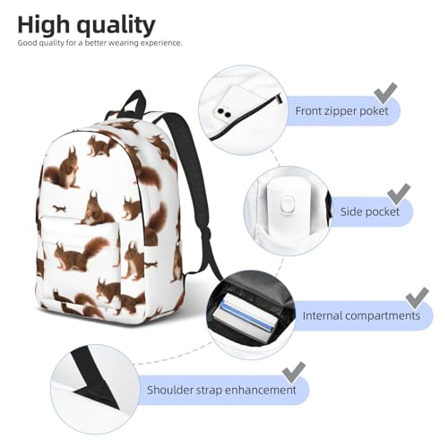 Mochila bolsa de enfermera con espacio portátil y viaje alegre 5