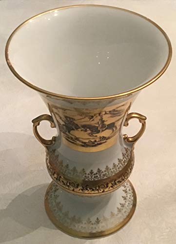 Vintage Antique French Vieux Old Paris Porcelain Mantle Vase