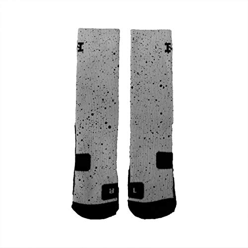 Brand Athletic Socks Cement Extra-Large