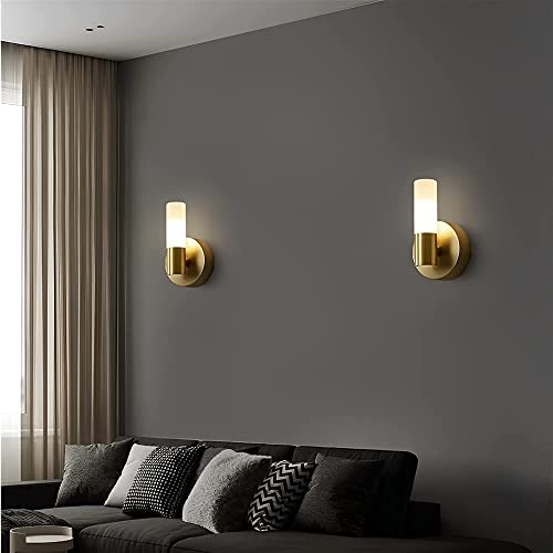 Lámpara de pared dorada para pasillo y comedor sin ocupar espacio 5