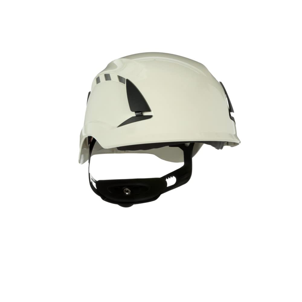 3M SecureFit Casco de protección, X5501V-CE, blanco, con ventilación, CE