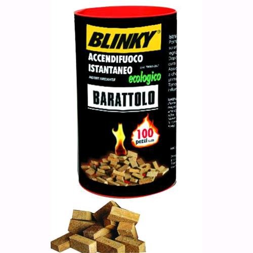 Encendedor Blinky ecológico, Bote de 14 Paquetes de 100 Unidades Aprox.