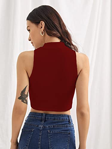 Image of Shasmi Women Crop Top, Ribbed, Stylish Tank Top, Soft and Comfy Fabric has Some Stretch