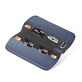 【Multi-Card-Design】Unsere stilvolle Speicherkarte Brieftasche kann 3 SD-Karten, 1 Schnellspannschlüssel, 3 SIM / TF (Micro SD) Karten und 1 SIM-Karten-Tray-Pin halten