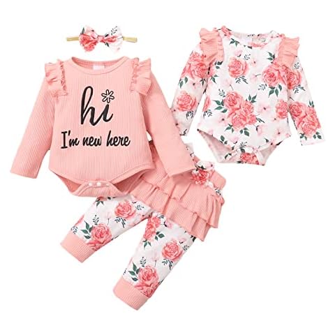 Ensemble Borlai 4 pièces bébé fille Cover