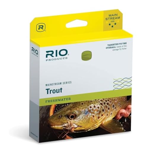 RIO Products Fly Line Mainstream Trout Dt5F Lemon Green, Lemon-Green