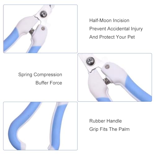 Kaninchen Fellpflege Set, 8 Stück Kaninchen Pflege Set, Kleines Haustierhaar Bürsten Kit, Nagelknipser, Feile, Haustiermassage, Badhandschuh, Kamm, Für Katzen, Welpen, Hamster