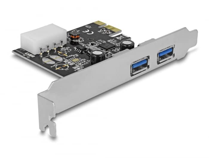 XIKKART PCI Express Card 2 Port USB 3.0 with 5V 4-Pin Power Connector up to 5 Gbps Speed-image-42