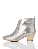  FIND Casual Western Cowboystiefel, Silber (Dusted Foil), 37 EU