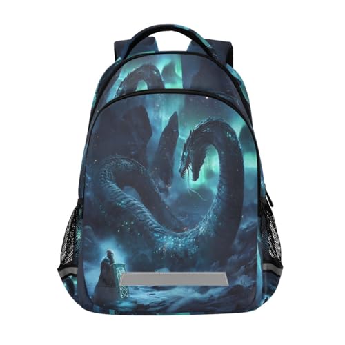 Sac à dos Snake Monster pour enfants et étudiants