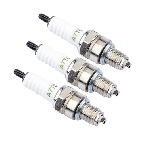 Bujías A7TC para solucionar fallos de arranque en motos de 125cc GY6 6