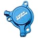 Tusk Aluminum Oil Filter Cover Blue - Fits: Yamaha YFZ 450 2004-2009