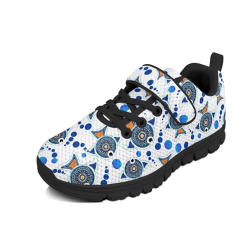 Kids Shoes Running Shoes Girls Boys Primary School Students Sports Shoes Spring and Autumn Casual Shoes Marine Life Pattern