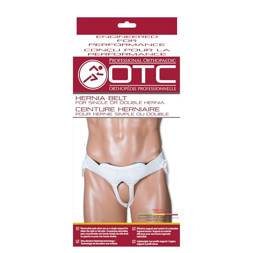 Faja Herniaria OTC para Hernia Simple o Doble, Blanca, Talle S miniatura 3