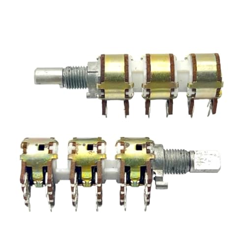 Potentiomètre RK12 A50K x 6 voies longueur axe 15mm solution volume instable