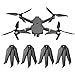 iEago RC 2 pares de hélices de fibra de carbono plegables para reducción de ruido, liberación rápida, CW y CCW, 3 cuchillas 8331F, accesorios para DJI Mavic Pro/Platinum Drone, no para DJI Mavic 2 PRO