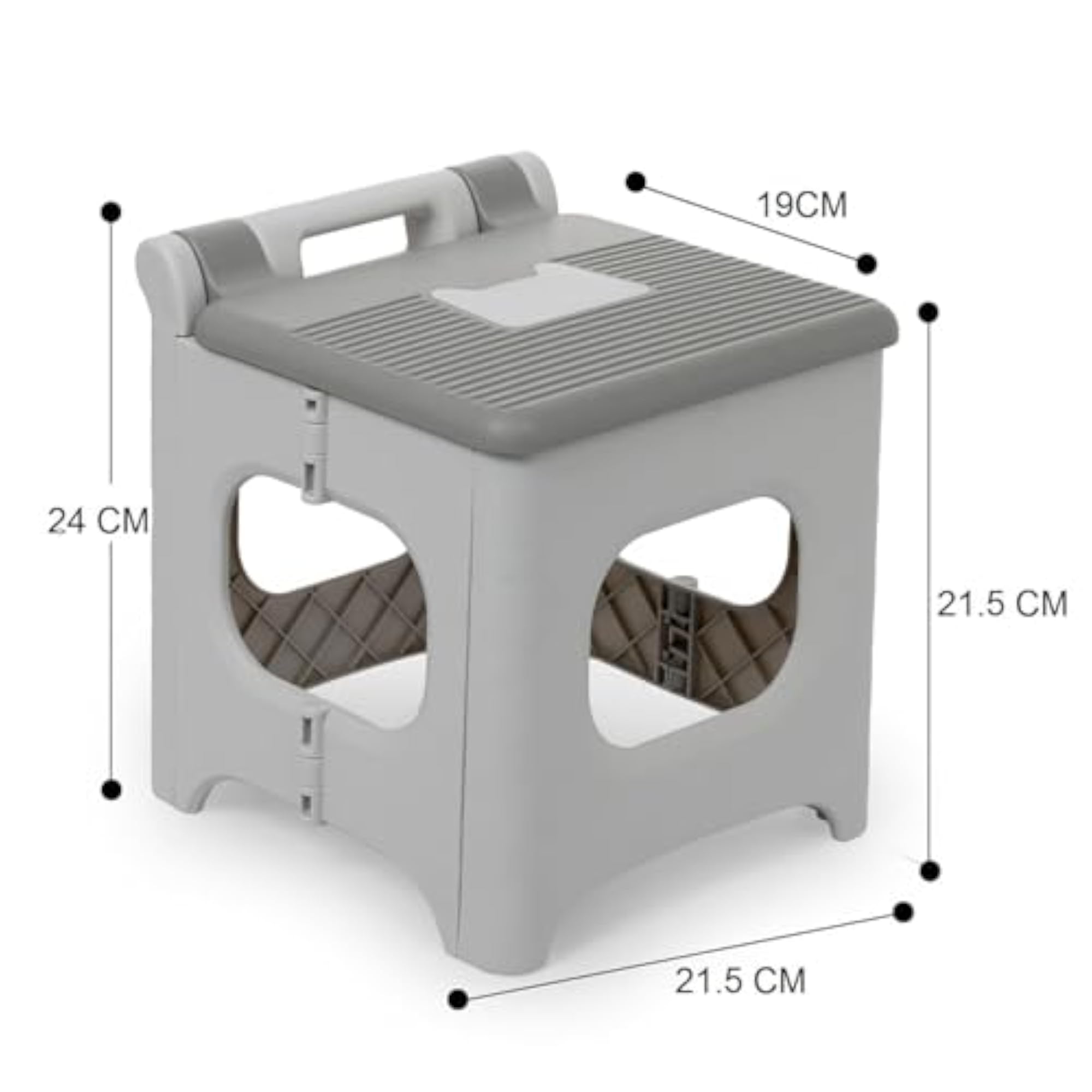 Folding Step Stool for Kids & Adults, Non-Slip Collapsible Design