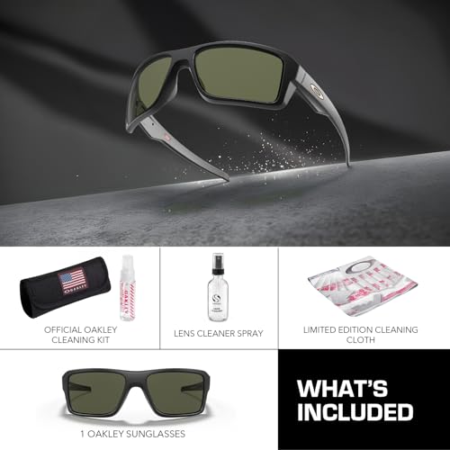 Oakley OO9380 DOUBLE EDGE – Non-Polarized Rectangle - Comfort Sunglasses with Official Eyewear Kit Bundle3