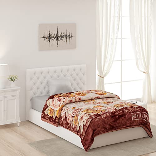 Buy Monte Carlo Shagun Super Soft Premium Single Bed 100 Polyster