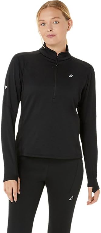 ASICS Women's ROAD WINTER 1/2 ZIP MID LAYER Running Apparel
