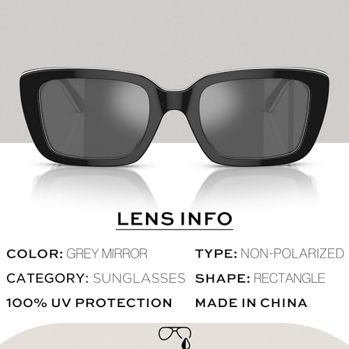 Tory Burch TY7190U RECTANGLE Shape Sunglasses with eSHADES Luxury Eyewear kit Bundle3