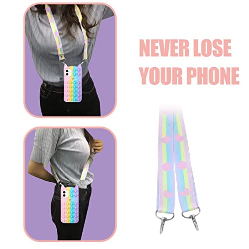 Gddjong Fidget Pop Phone Case For Iphone 11 Case, Stress Relief Push Pop Bubble 3D Cartoon Funny Kawaii Cute Fun Soft Silicone Design Cover For Girls Kids Boys (For Iphone 11 6.1"-1Pack Cat) #TOP5