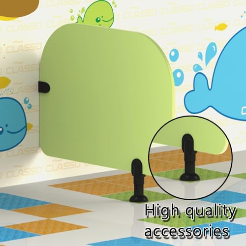 Partición para inodoro con paneles impermeables y antianclaje para baños públicos 4
