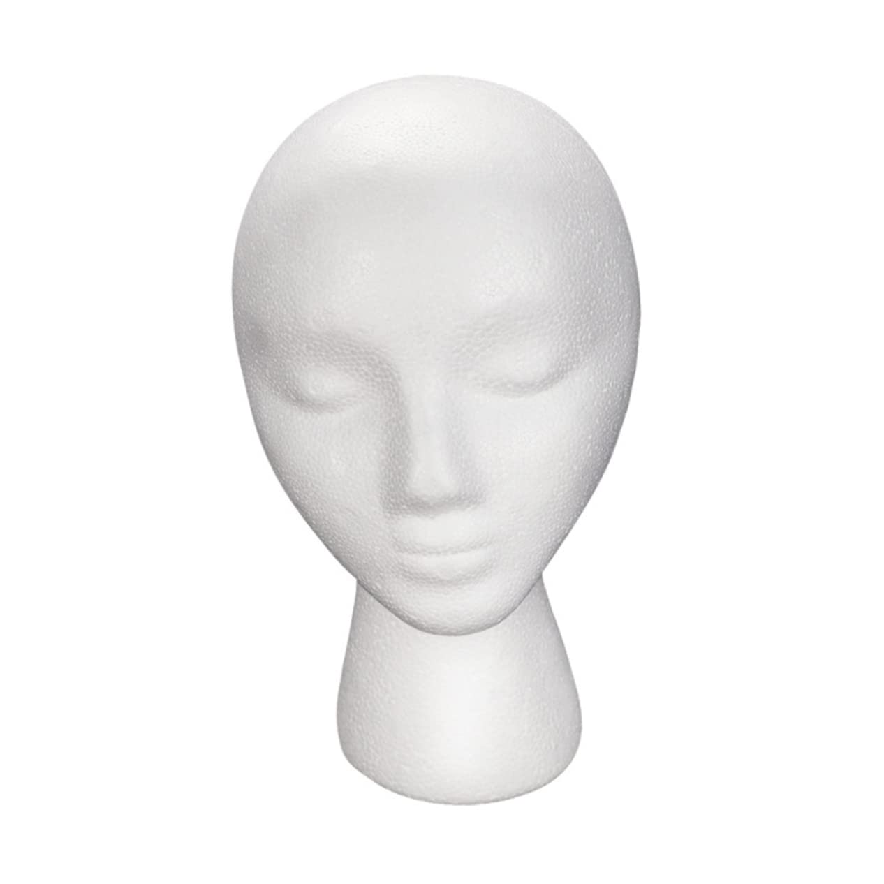 SHERCHPRY 1pc Wig Display Mannequin Head Holder for Hats Scarves Glasses Multi Purpose Stand for Salon Store DIY Styling for Wig Storage Transport