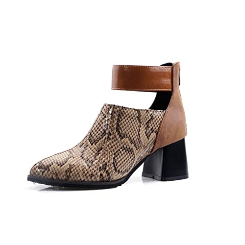 Botas cortas para fiesta diaria y discoteca con tacón cómodo de 6cm