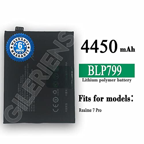 Image of Original BLP799 Battery for Realme X7 Pro 7 Pro Narzo 20 Pro Battery with 6 Month Warranty****(D97)
