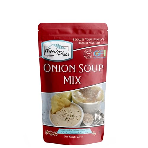 Mom’s Place Gluten-Free Onion Soup Mix or Chip Dip, Kosher,