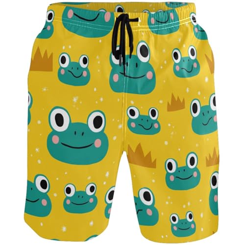 Short de bain grenouille mignon pour vos vacances à la plage et enterrement de vie de garçon