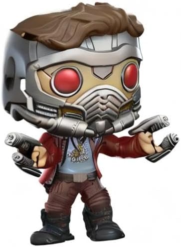 Miniatura 7 de Funko Pop Marvel Guardianes de la Galaxia Vol. 2 - Star Lord Chase Variant - Figura de vinilo de edición limitada (paquete con funda protectora de