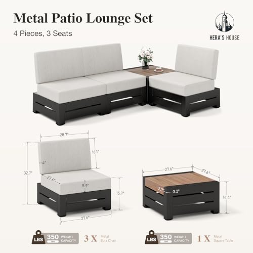 View of Minimalist Style Patio Furniture Sets at Lowes.com