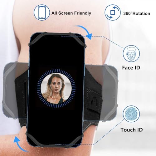 Vup 4326455452 Running Armband 360°Rotatable thumb #2