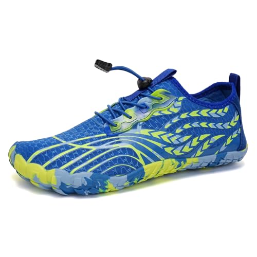 Image of Water Shoes for Men Barefoot Quick-Dry Aqua Sock Outdoor Athletic Sport Shoes for Kayaking, Boating, Hiking, Surfing, Walking