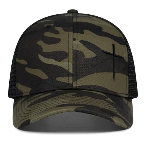 Image of Christian Hats for Men Women,Jesus Cross Hat Christian Religious Gifts for Birthday /Christmas