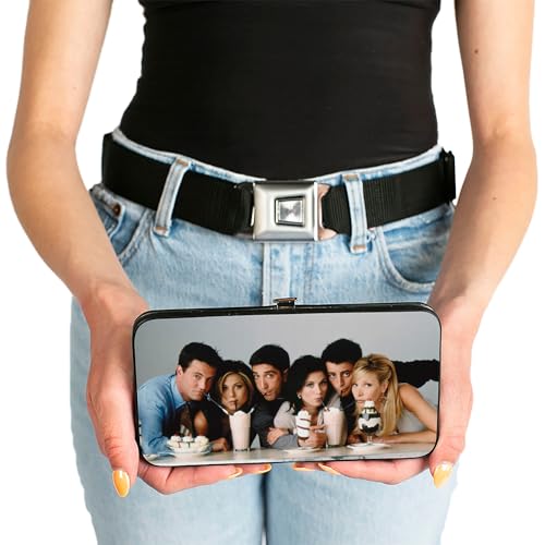 Buckle-Down Women's Hinge Wallet-Friends, 7" x 4"3