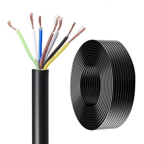 Câble cuivre flexible RVV 0.50mm² idéal pour éclairage LED intérieur et projets bricolage