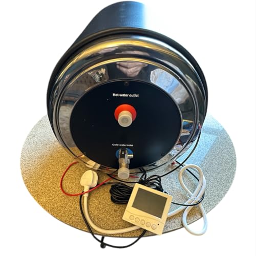 Camper Van 12v 240v Water Heater Boiler Off Grid Van Will Run from Solar Panels hot Shower