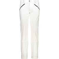CMP - Pantalone donna con ghetta interna, Bianco