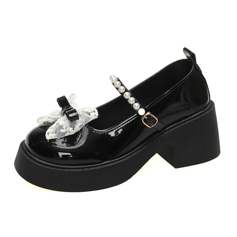 British Style Small Leather Shoes Women's Retro 2025 New Bow with Skirt Japanese College Style Single Shoes