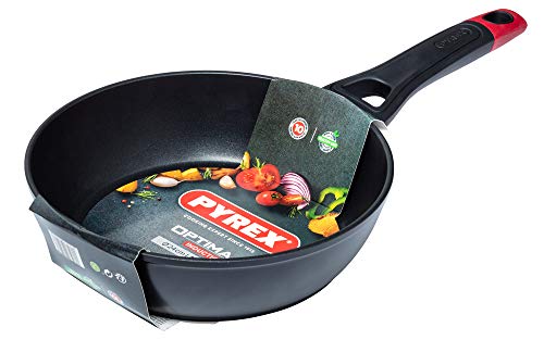 PYREX OPTIMA + Sartén Honda Aluminio Forjado 26Cm Cover