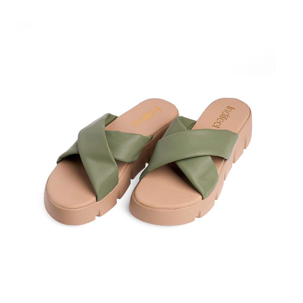 Platform Heels for Women Girls Stylish Latest Flatforms Wedges Ladies Comfortable Wedge Heel Sandals Women's Daily Use Chunky Flatform Sandal Flat Daily Use Footwear Slippers